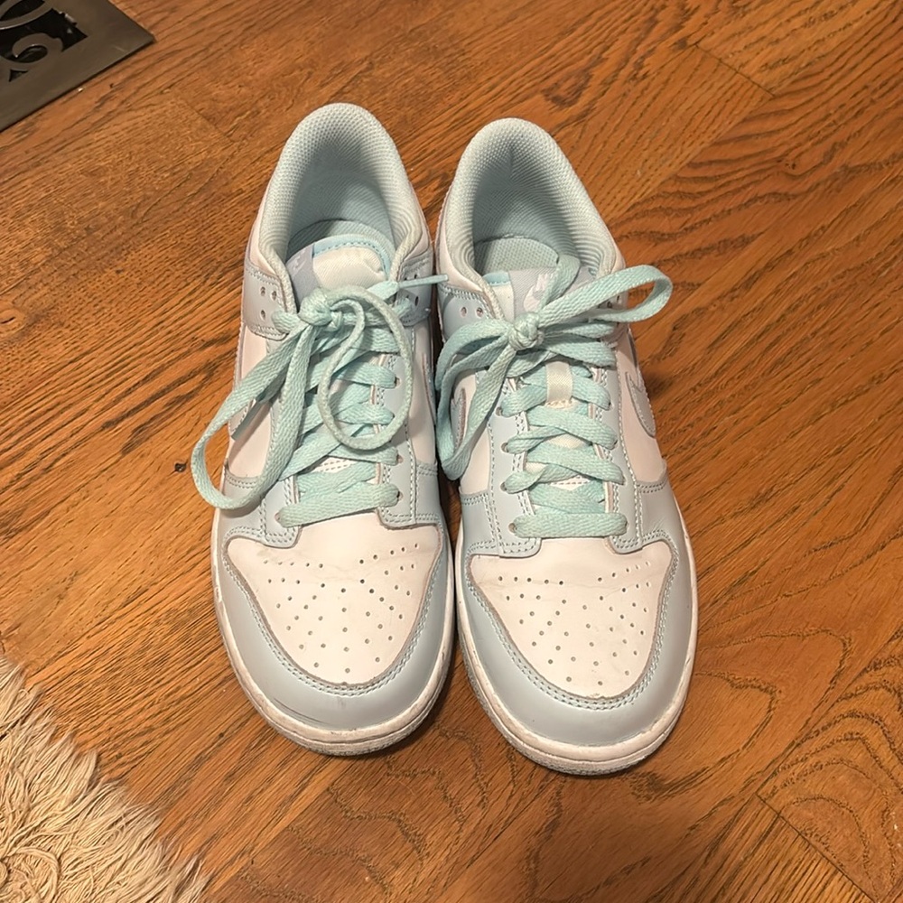 Nike Blue and White Sneakers Classic Design